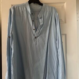 Light Blue Men's Shirt xl  no brand